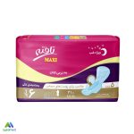 نوار بهداشتی تافته مدل مکسی ویژه شب بسته ۵ عددی